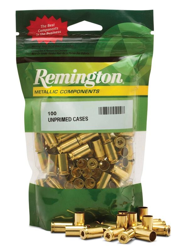 Remington 45 Acp Unprimed Brass 100 Per Bag – 22527