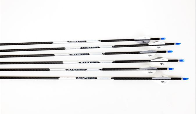 G5 Mark Series 203  Carbon Arrows 6 Pack Fletched - 300