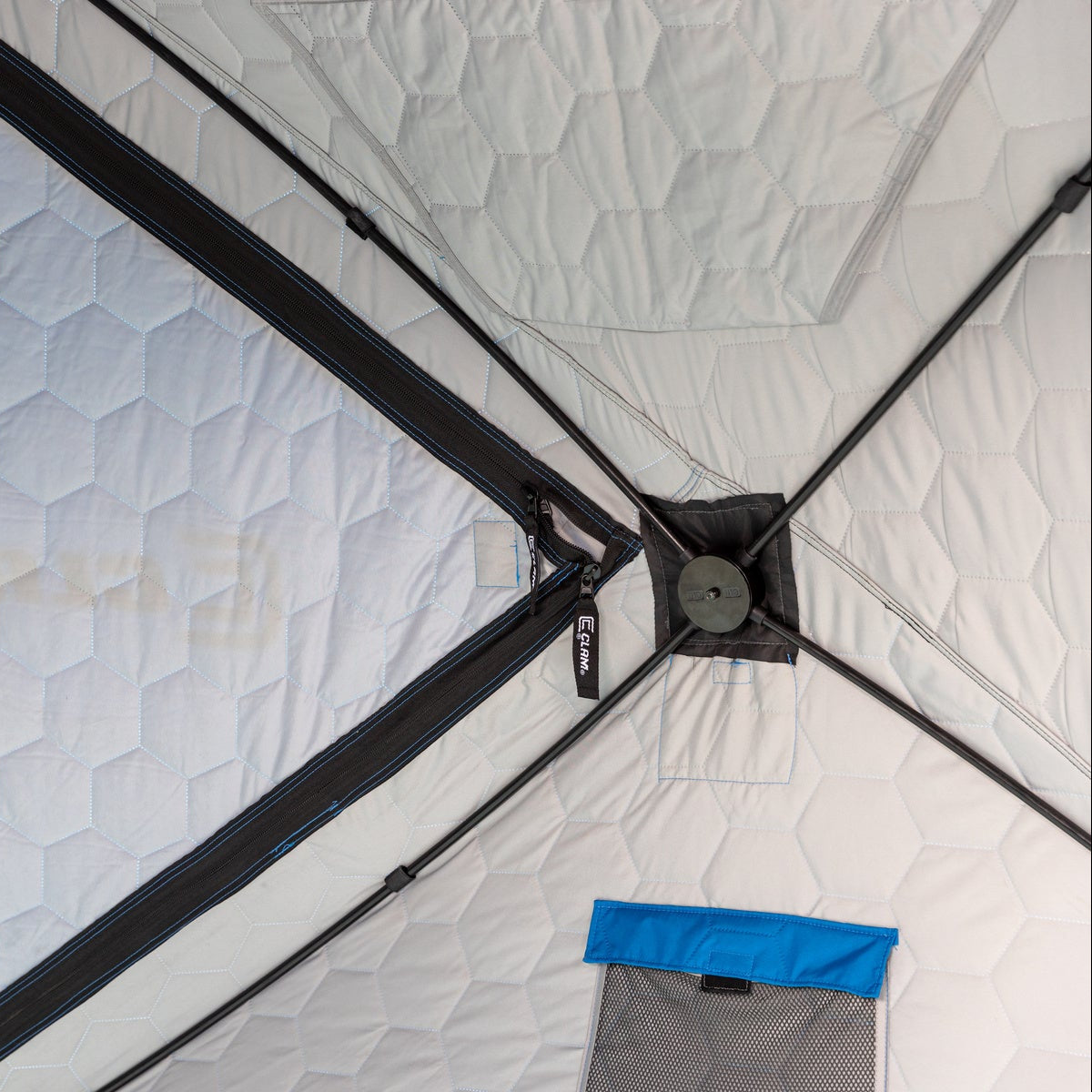 Clam X-400 Hub Shelter 3 Angler Capacity