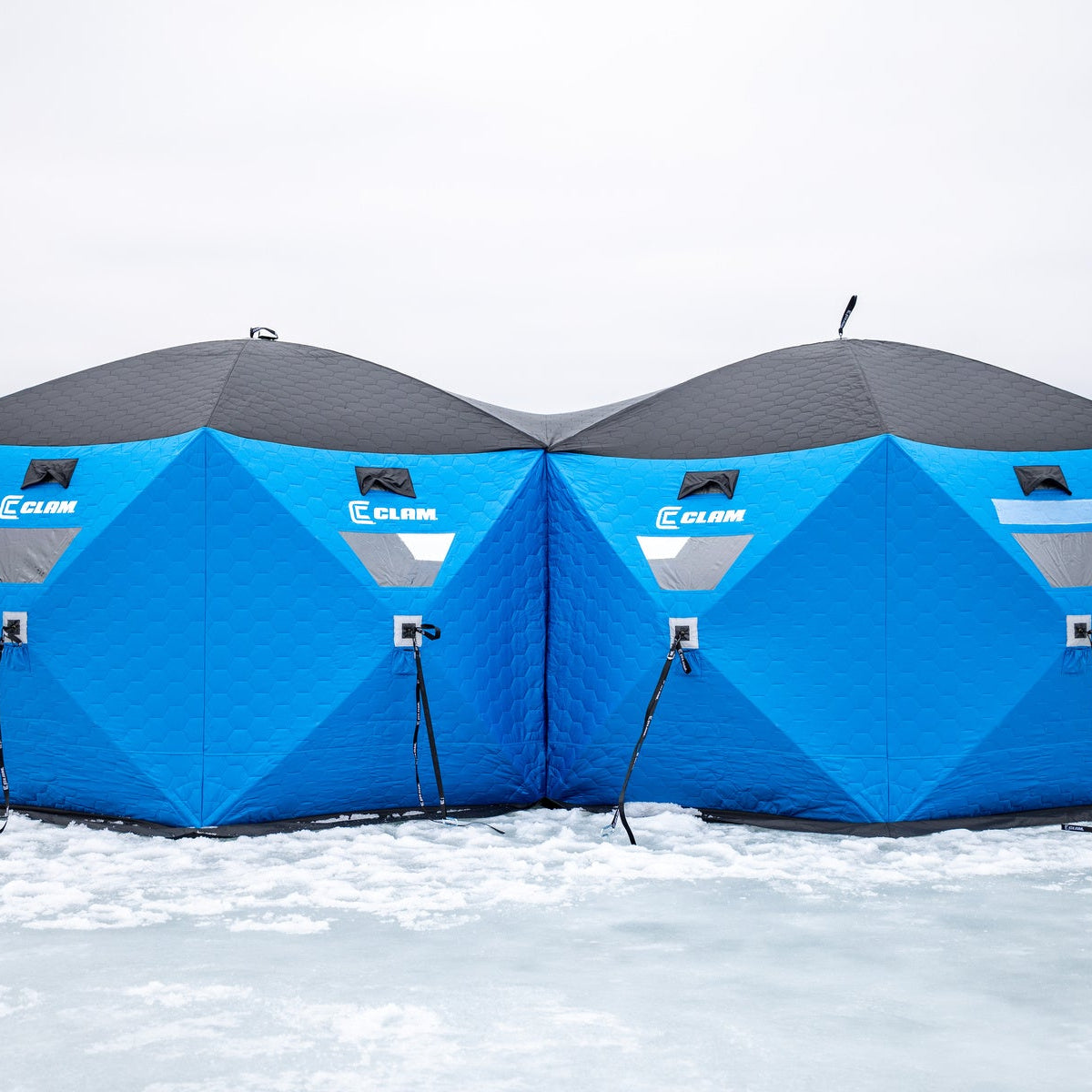 Clam X-1200 Hub Shelter 10 Angler Capacity