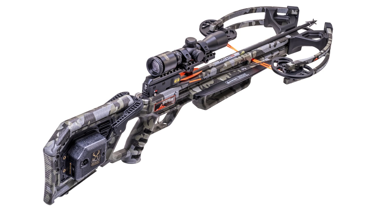 Wicked Ridge Commander M1, Rope-Sled, Multi-Line Scope, Peak XT