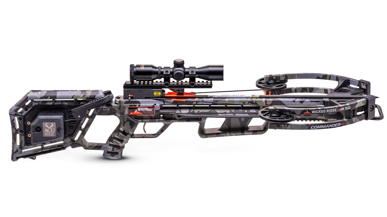 Wicked Ridge Commander M1, ACUdraw, Multi-Line Scope, Peak XT
