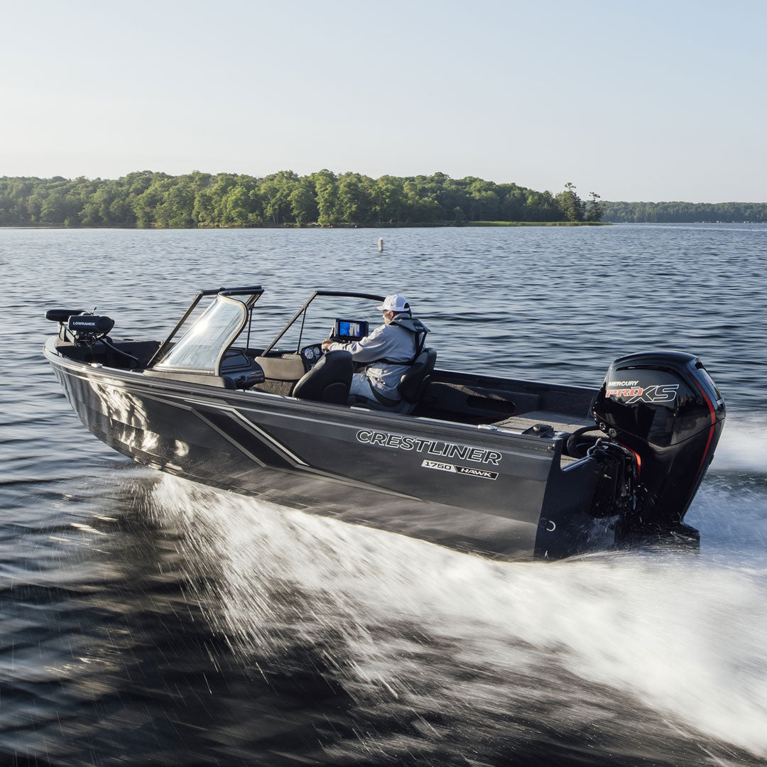 Crestliner 1750 Hawk WT Jumpseat