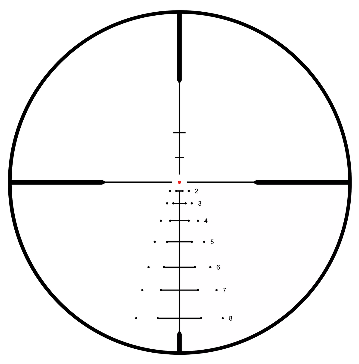 Bushnell R5 3-9X50 Riflescopes - Illuminated Multi-X