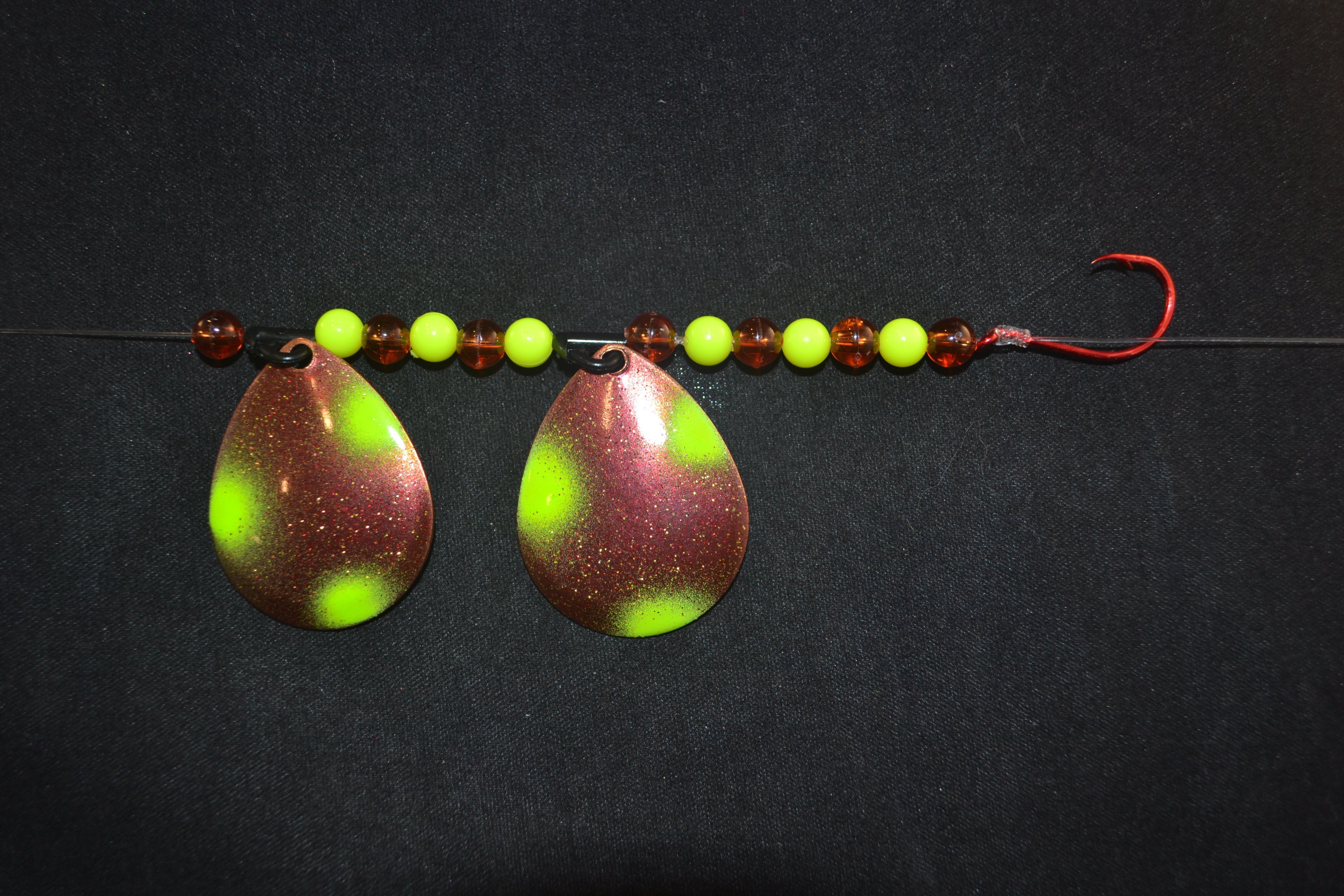 Wackm Tackle Double Blade Crawler Harness