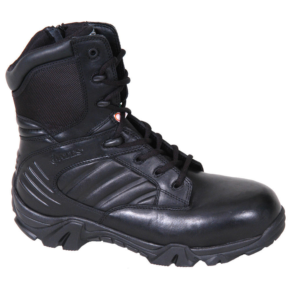 BATES GX-8 CSA SIDE ZIP COMPOSITE TOE- BLACK
