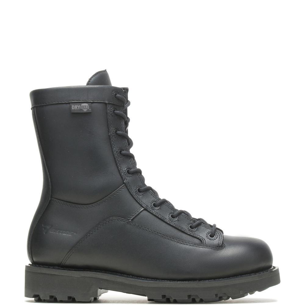 BATES  8" LACE-TO-TOE DURASHOCKS SIDE ZIP DRYGUARD - BLACK