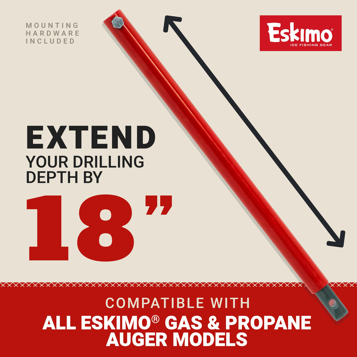 Eskimo Power Auger Extensions