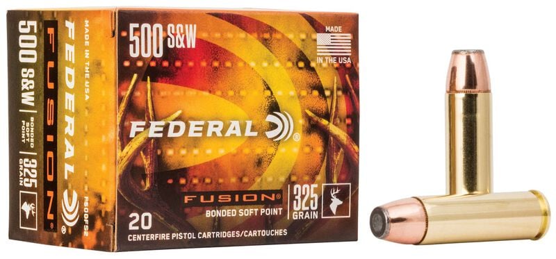 Federal Fusion 500 S&W 325GR