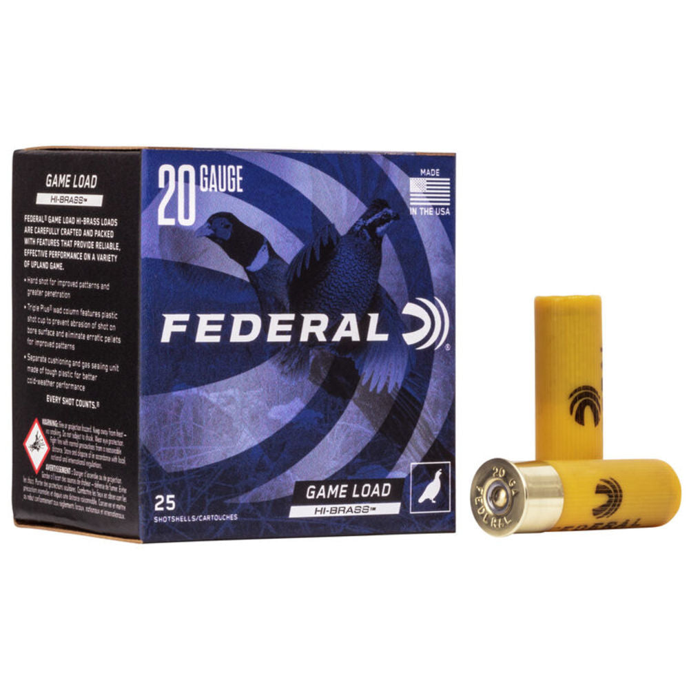 Federal Game-Shok 20 Gauge 2-3/4" 1 Oz. #4