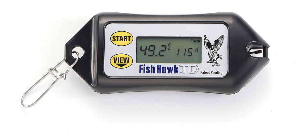 Fish Hawk TD Digital Water Temperature and Depth Gauge