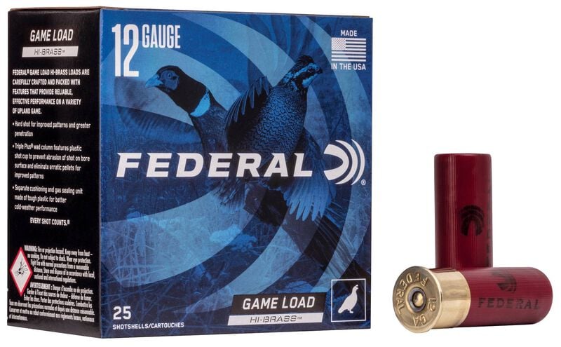 Federal Game-Shok 12 Ga 2-3/4" 1 1/4 oz - 25 Rounds