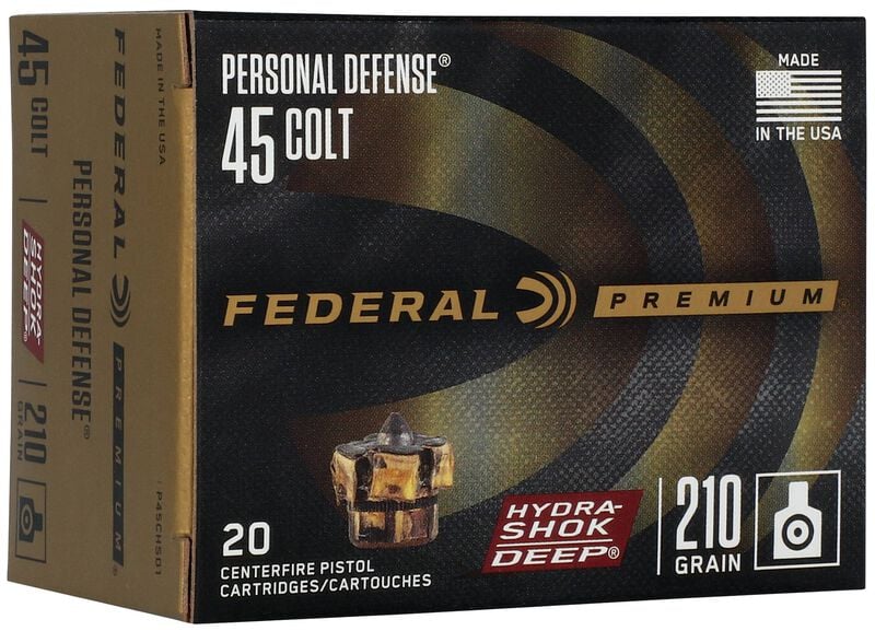 Federal Premium Hydra-Shok Deep 45 Auto 210gr - 20 Rounds