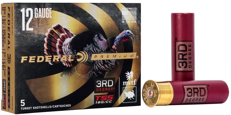 Federal Premium Turkey Heavyweight TSS 12 Ga 3" 2 oz - 5 Rounds