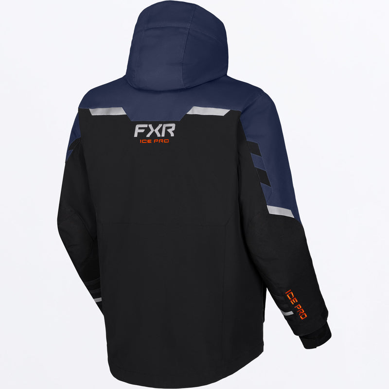 FXR Men's Expedition Pro FX 2-in-1 Jacket - Midnight/Orange detail