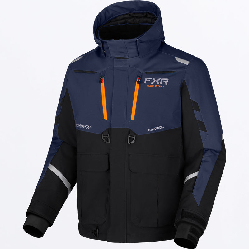 FXR Men's Expedition Pro FX 2-in-1 Jacket - Midnight/Orange front