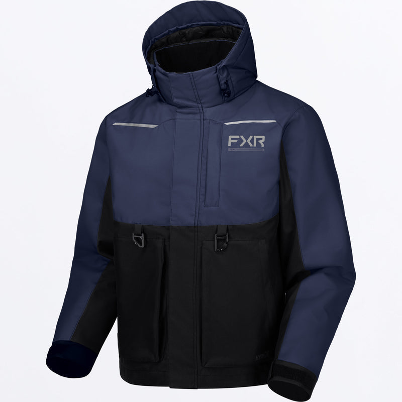 FXR Men's Evolution FX Jacket Black/Midnight front
