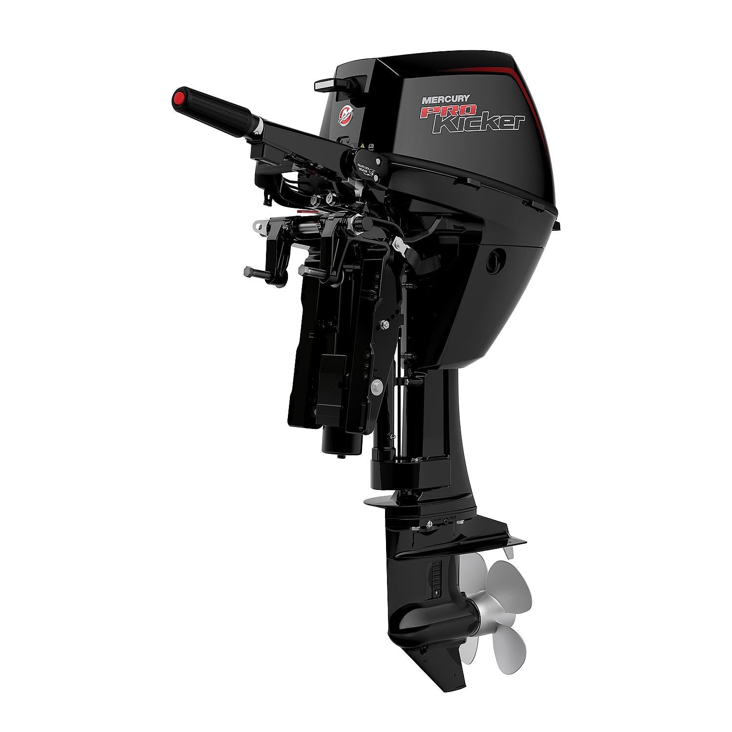 Mercury 9.9hp EFI Tiller ProKicker Outboard Motor - 25" Shaft, Power Tilt, Electric Start w/ Manual Backup