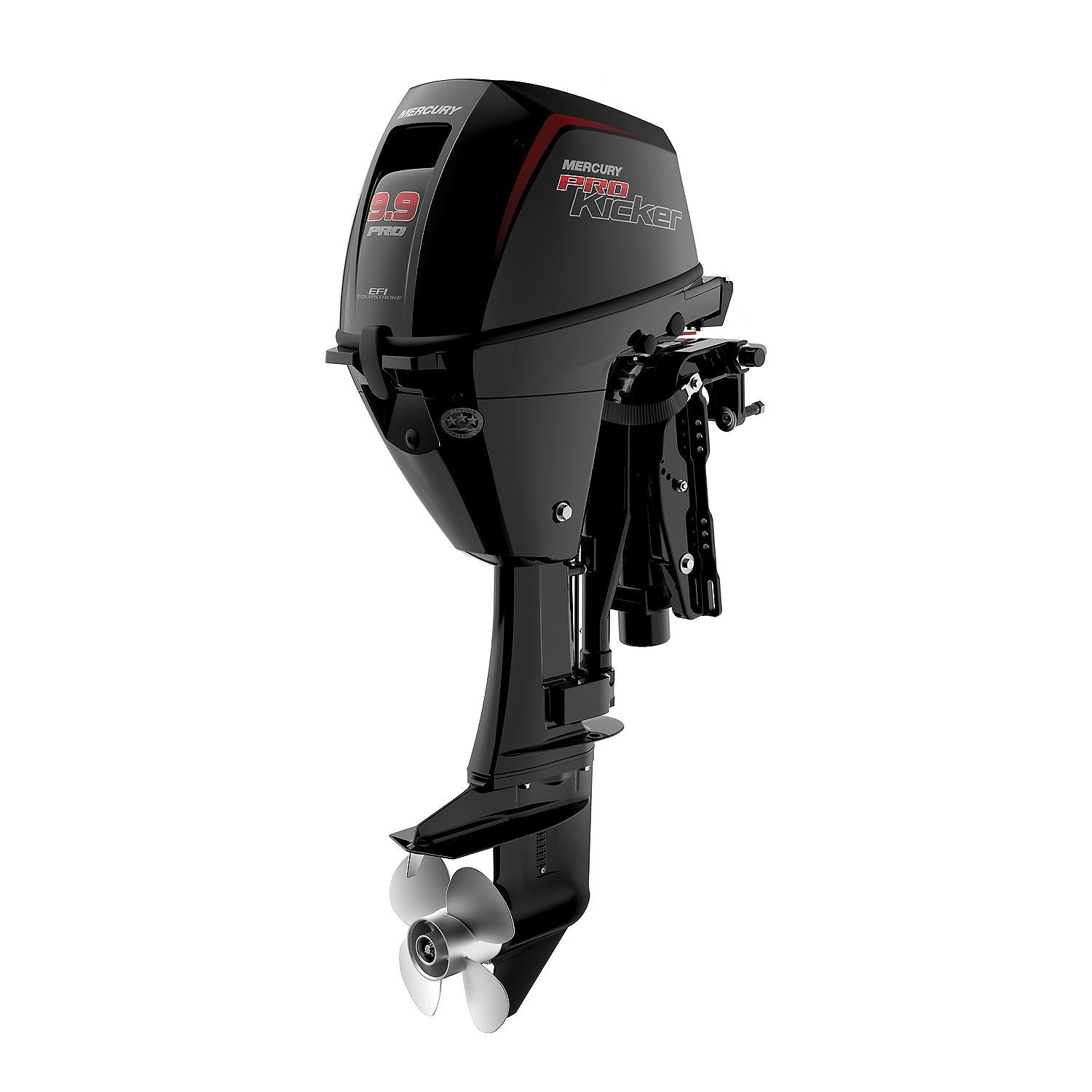 Mercury 9.9hp EFI ProKicker Outboard Motor - 25" Shaft, Power Tilt, Electric Start w/ Manual Backup