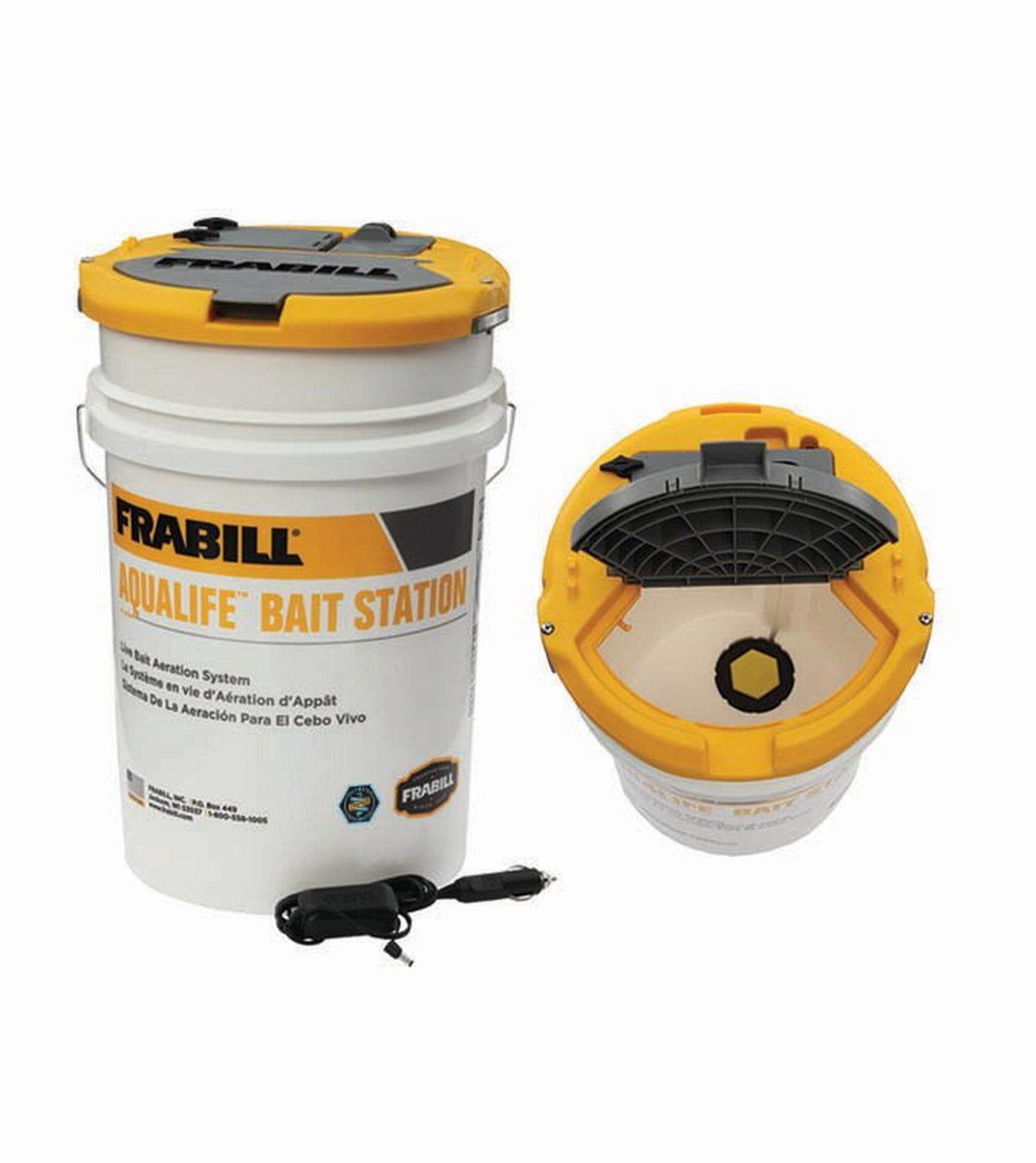 Frabill Bait Station Bucket