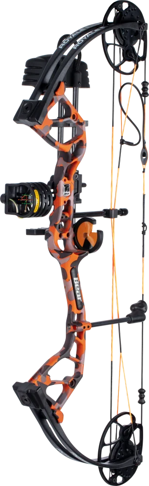 Bear Archery Royale RTH Compound Bow - Fred Bear Fire / Left Hand / 5-50