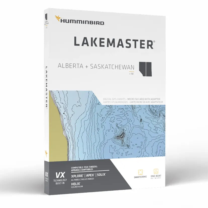 Humminbird LakeMaster Alberta and Saskatchewan V1