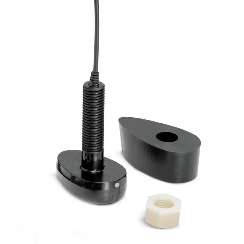 Humminbird XPTH 9 HW T - HELIX Dual Spectrum CHIRP w/ Temp Plastic Thru Hull Transducer