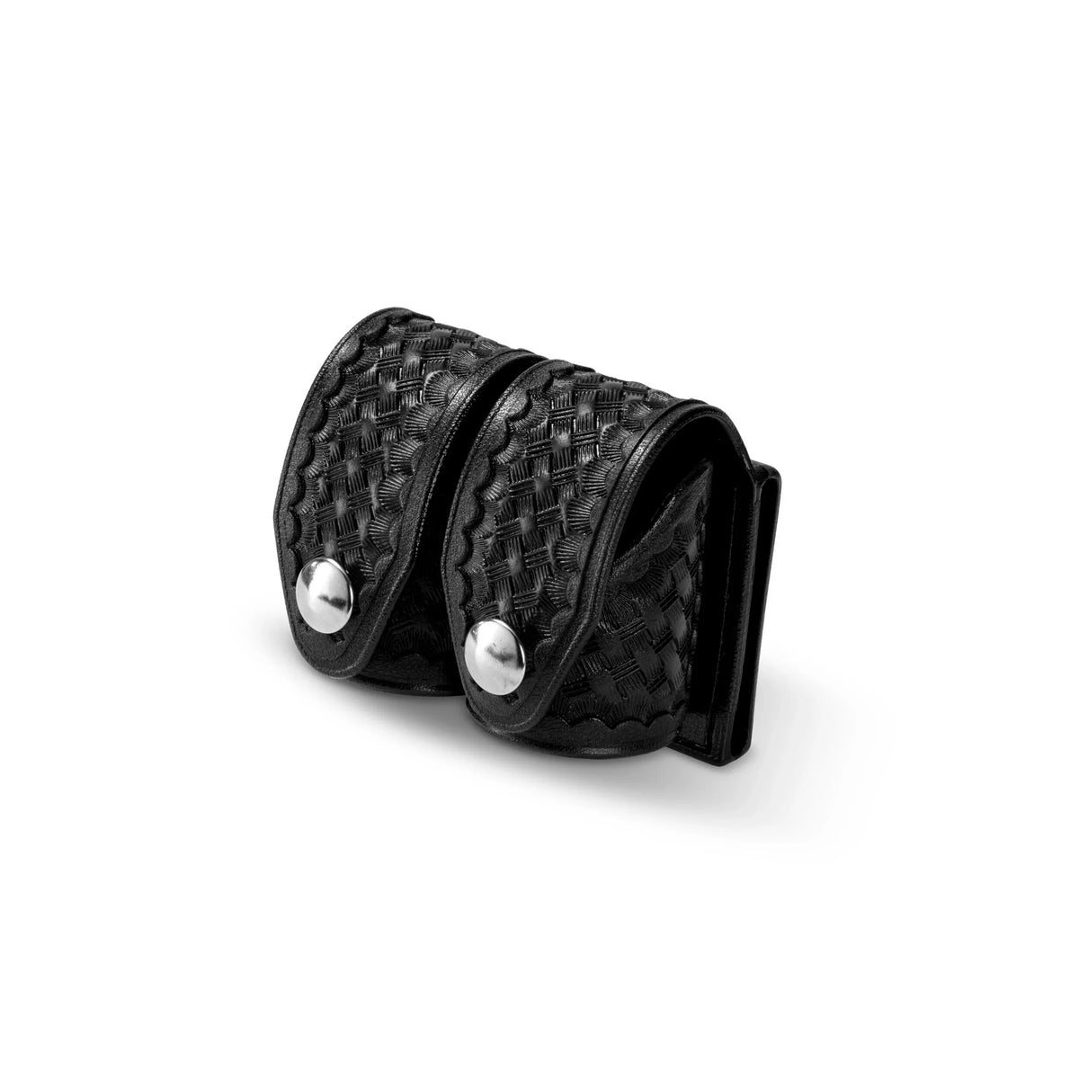 HKS 203MB Basketweave Double Speedloader Case - Medium