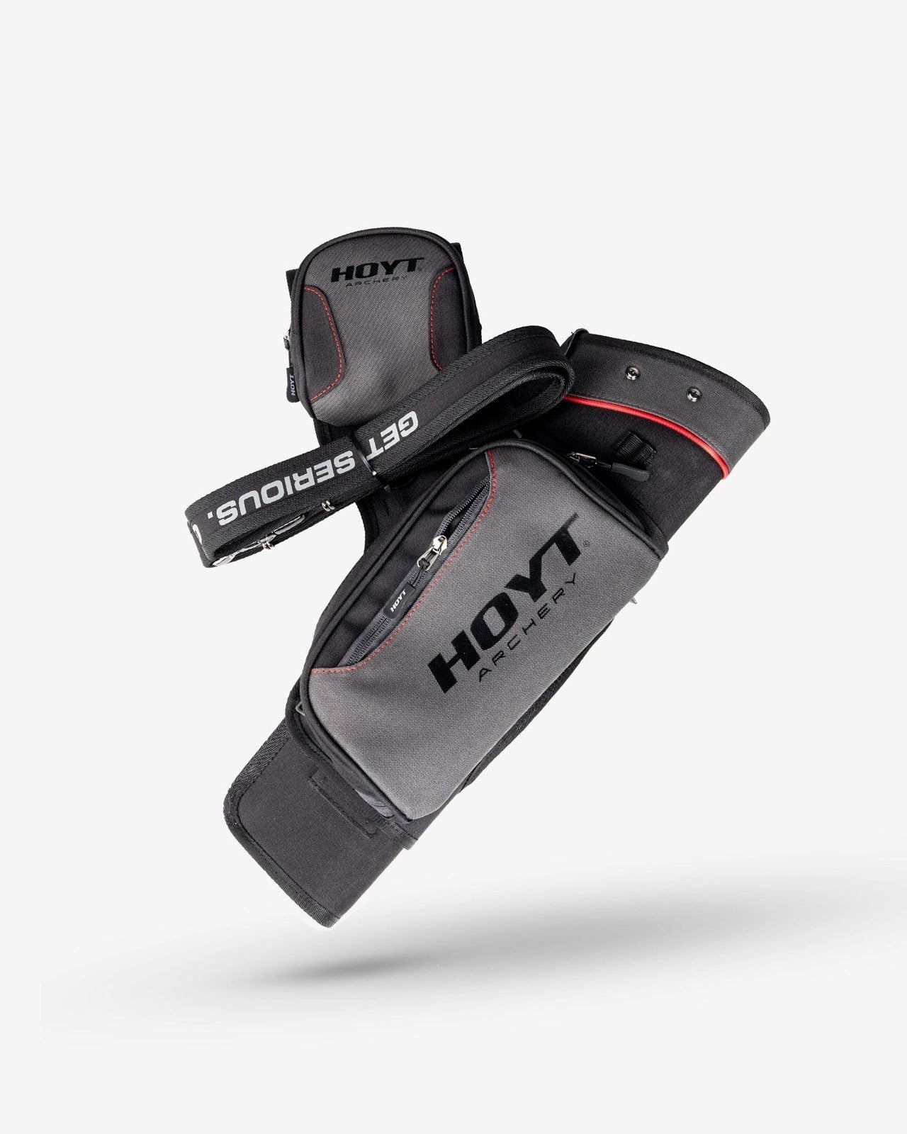 Hoyt Range Time Hip Quiver (Gray/Black)