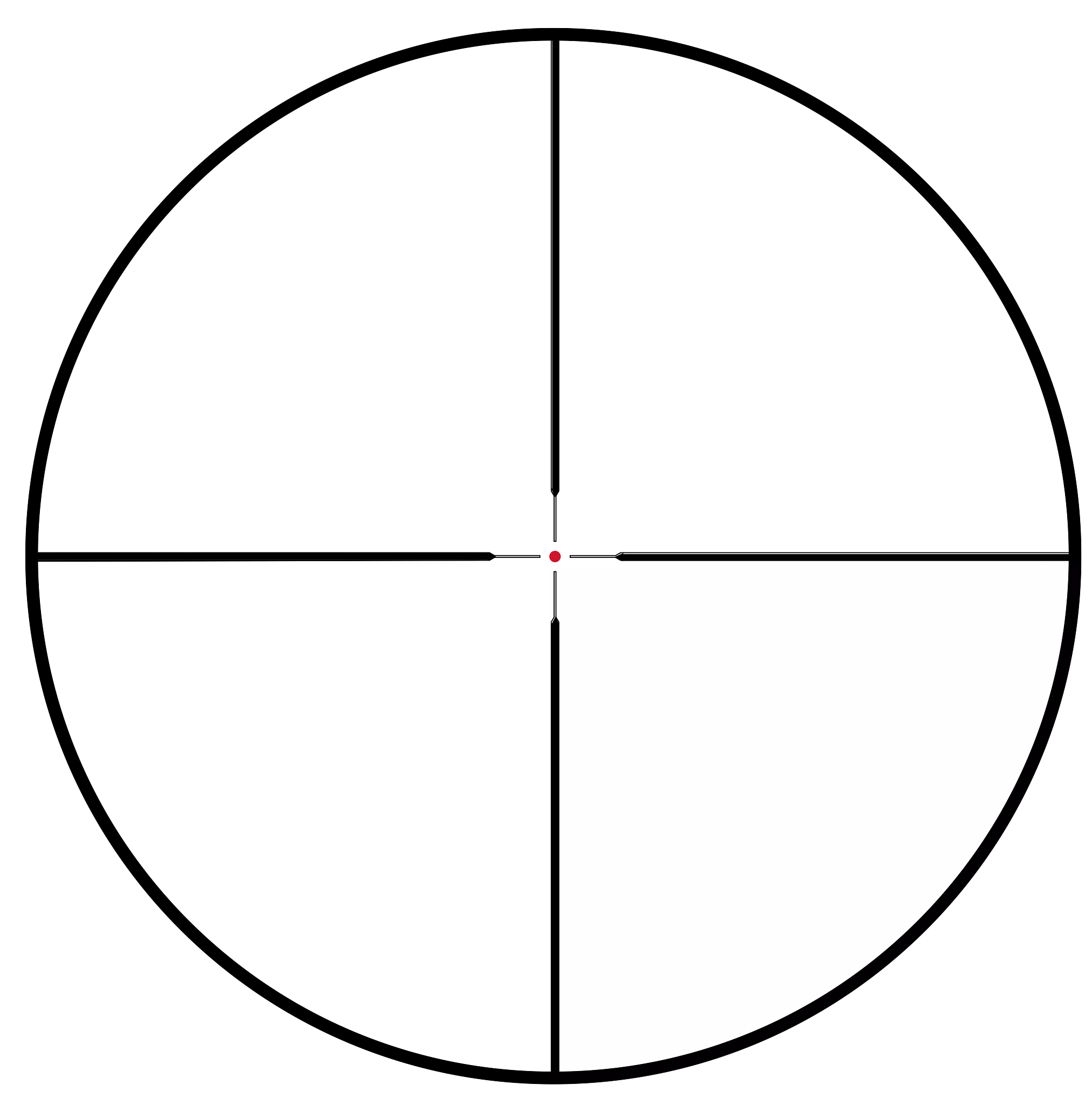 Bushnell R5 3-9X50 Riflescopes - Illuminated Multi-X