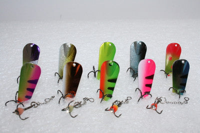 Custom Jigs & Spins Slender Spoon Pro Glow 2.25 1/4 oz