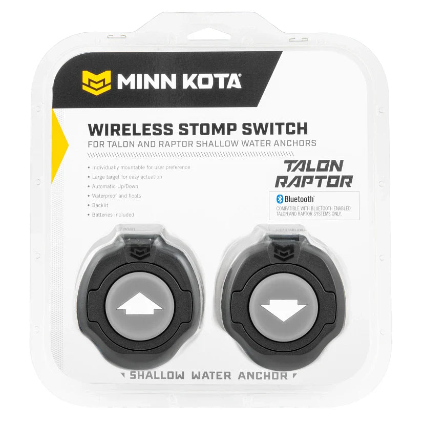 Minn Kota Raptor and Talon Wireless Stomp Switch - Bluetooth