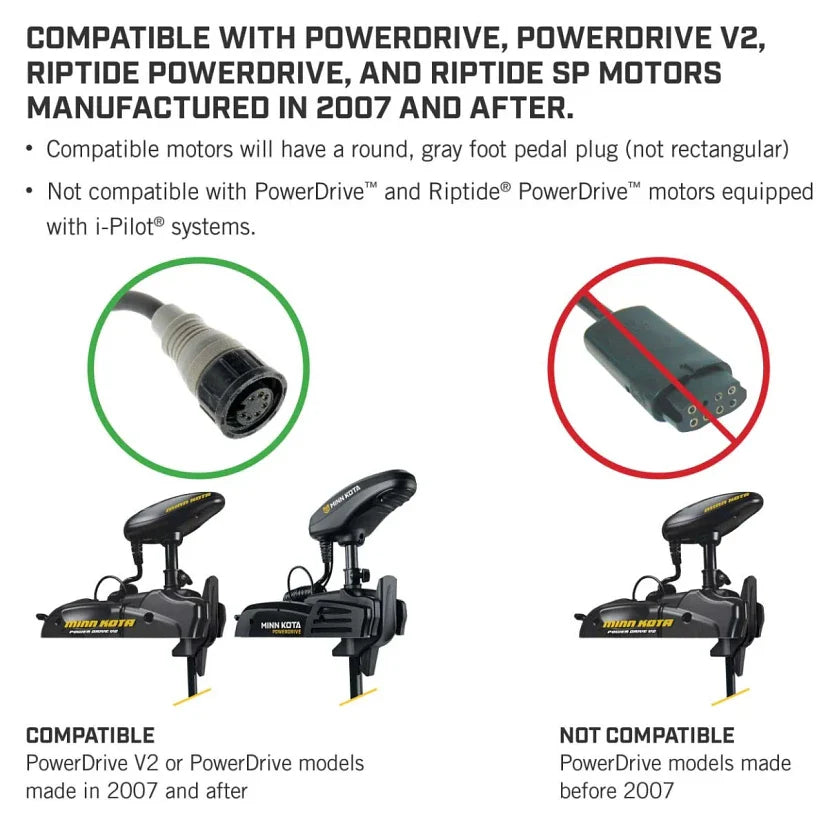 Minn Kota Foot Pedal-Corded - PowerDrive/RT PowerDrive