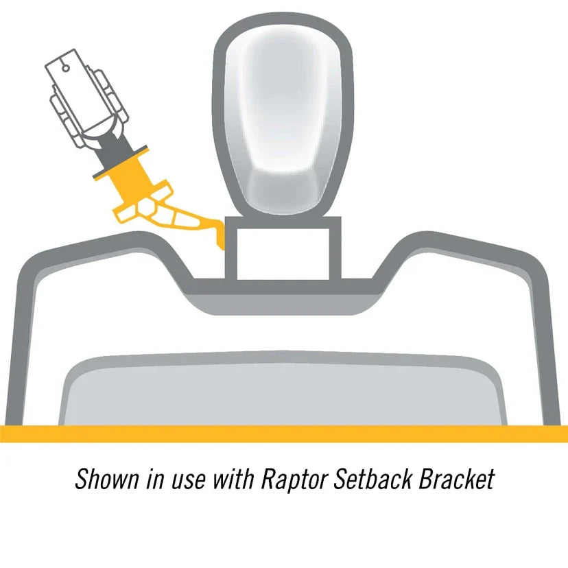 Minn Kota Raptor Jack Plate Adapter Bracket White