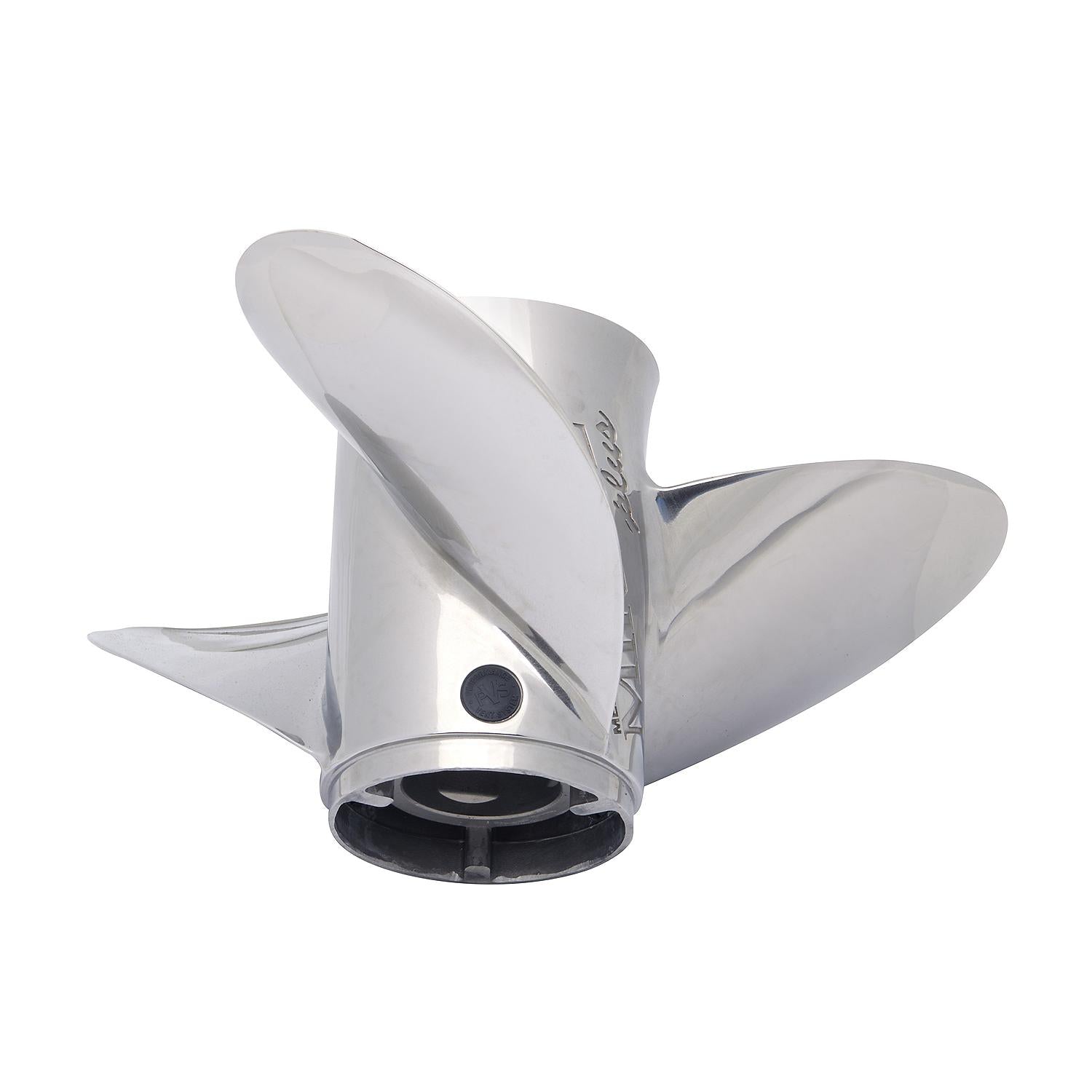 Mercury Mirage Plus 3-Blade Stainless Steel Propeller, 14.6" Diameter x 23" Pitch, Left Hand Rotation