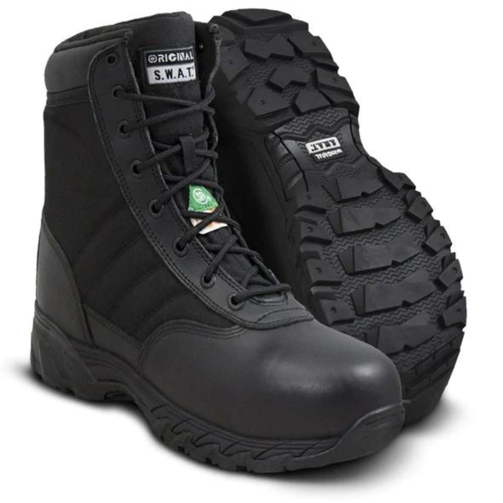 Original S.W.A.T. Classic 9" Safety CSA - Black - 12 D