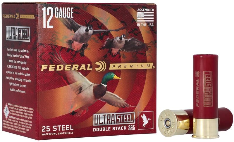 Federal Premium Ultra Steel Waterfowl 12 Ga 3-1/2" 1/2 oz - 25 Rounds