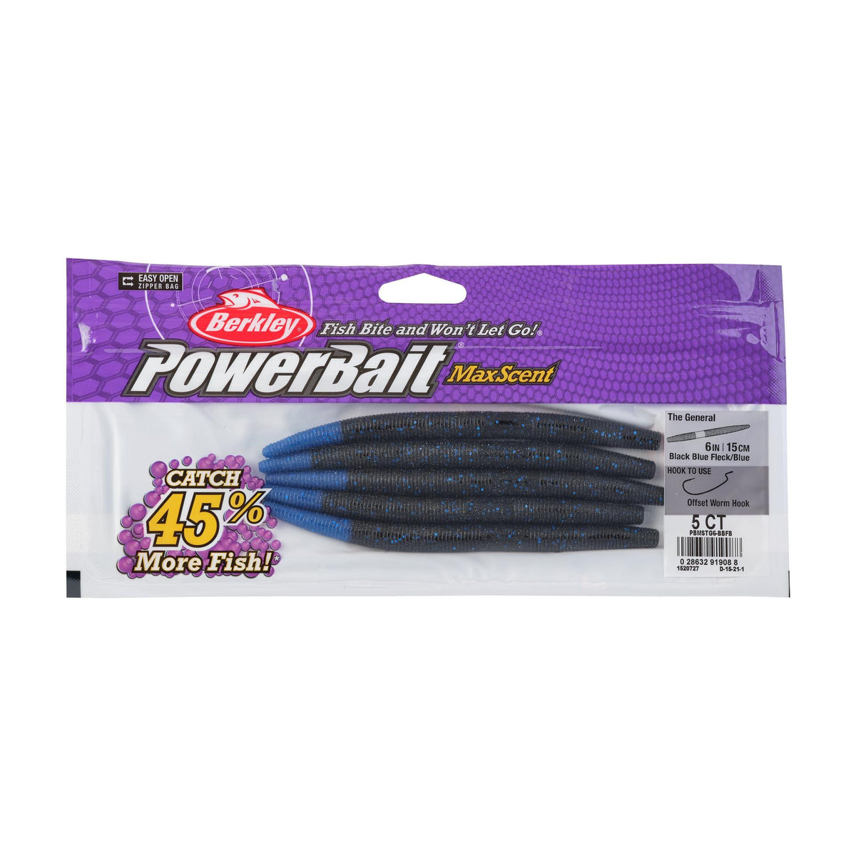 Berkley PowerBait MaxScent The General