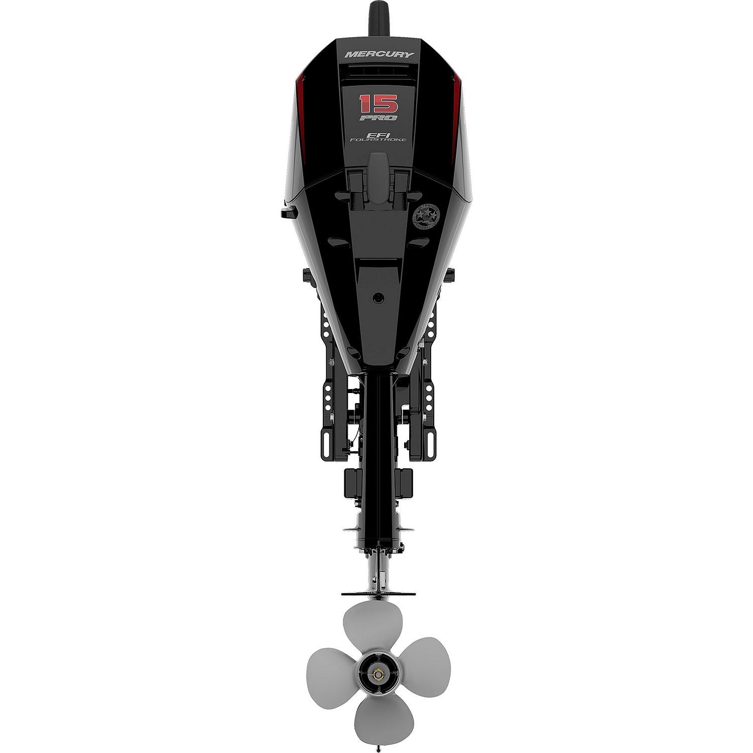 Mercury 15hp EFI Tiller ProKicker Outboard Motor - 25" Shaft, Power Tilt, Electric Start w/ Manual Backup