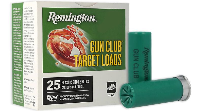 Remington Gun Club 12GA 2.75" 1.1/8 Oz #9 2-3/4 Dram Ammo – 20248