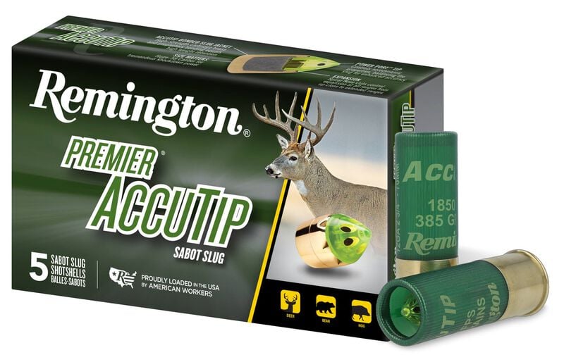 Remington PRA12 12 GA 2.75" 385GR Accutip Sabot Slug – 20727