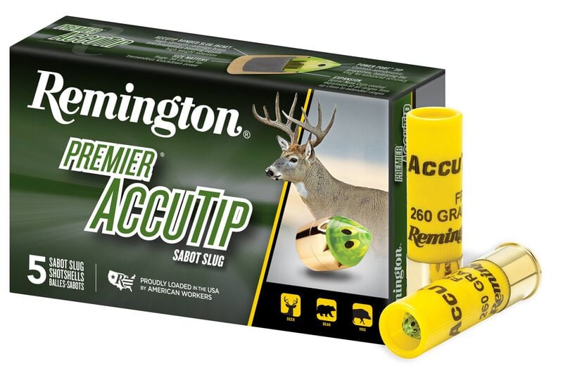 Remington PRA20 20 GA 2.75" 260GR Accutip Sabot Slug – 20496