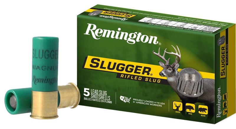 Remington S12SRS 12 GA 2.75" 1 Oz. Slugger Rifled Slug – 20302