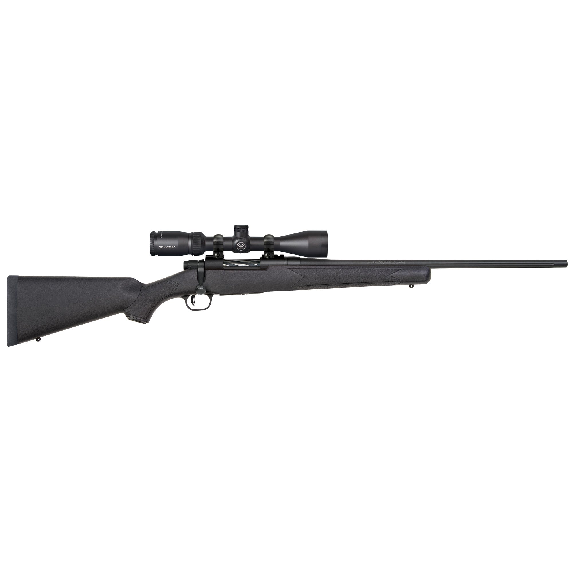 Mossberg Patriot 7mm-08 22" Barrel With Vortex Scope Matte Blu Synthetic Stock product image
