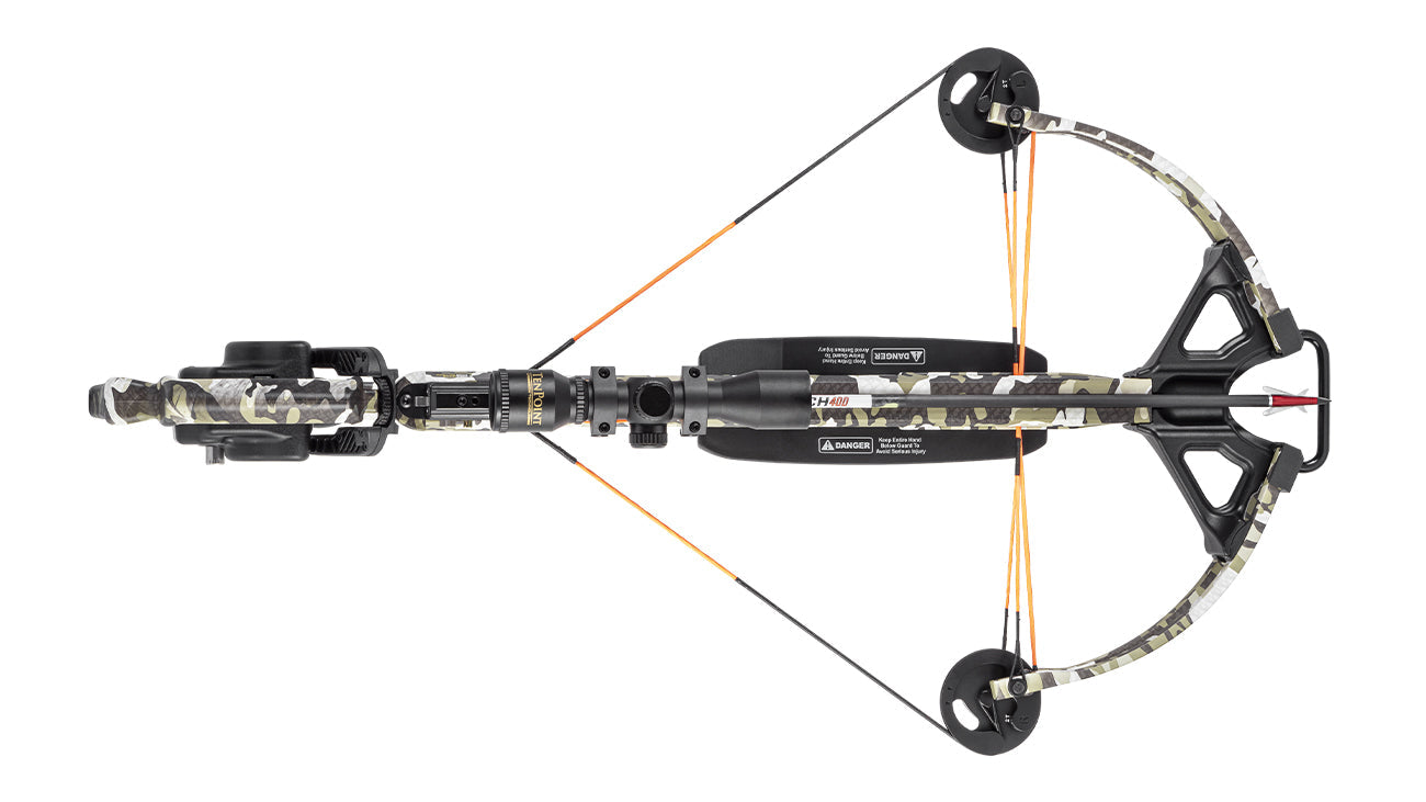 Wicked Ridge RAMPAGE XS, Rope Sled, Adj. Stock, Pro-View Scope Peak XT