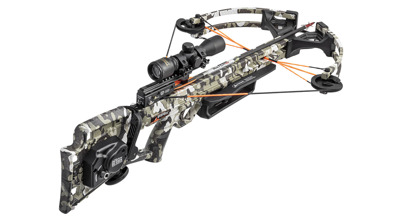Wicked Ridge RAMPAGE XS, Rope Sled, Adj. Stock, Pro-View Scope Peak XT