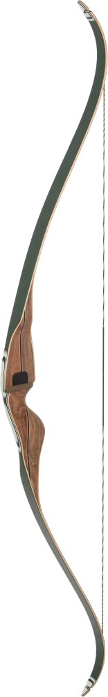 Bear Archery Kodiak Hunter Traditional Bow - Shedua / Green / Right Hand / 55