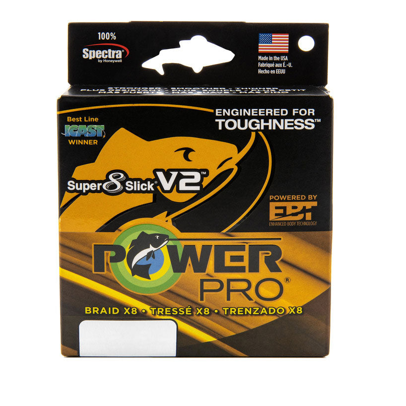 PowerPro 10lb Super 8 Slick V2 Fishing Line