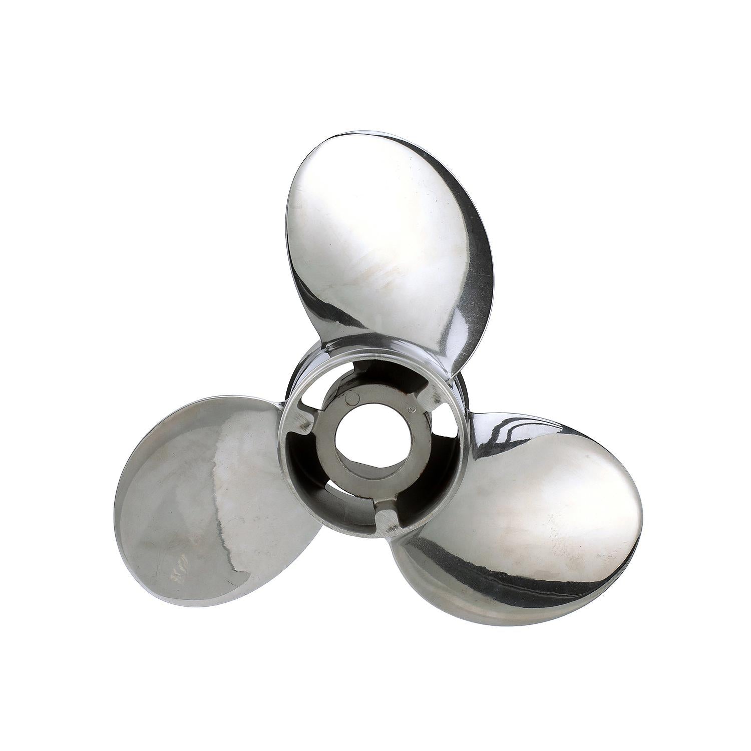 Quicksilver Silverado Propeller High Polished Stainless Finish, 10.3" Diameter x 15" Pitch, Right Hand Rotation