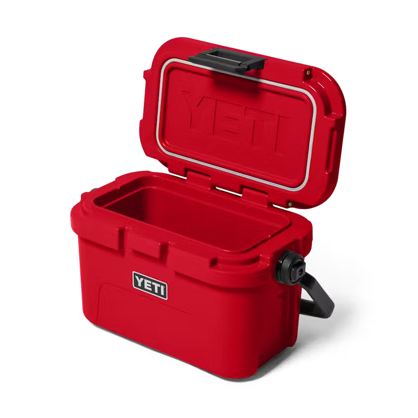 YETI Roadie 8 Hard Cooler Rescue Red